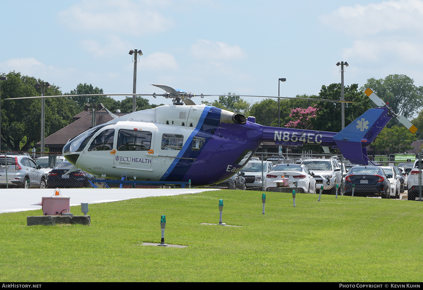 Aircraft Photo of N854EC | Eurocopter-Kawasaki EC-145 (BK-117C-2) | ECU Health EastCare | AirHistory.net #874031