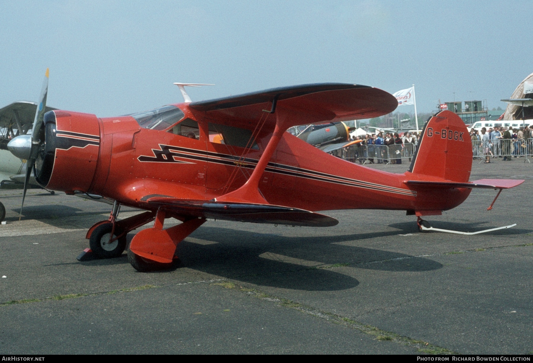 Aircraft Photo of G-BDGK | Beech D17S | AirHistory.net #874033