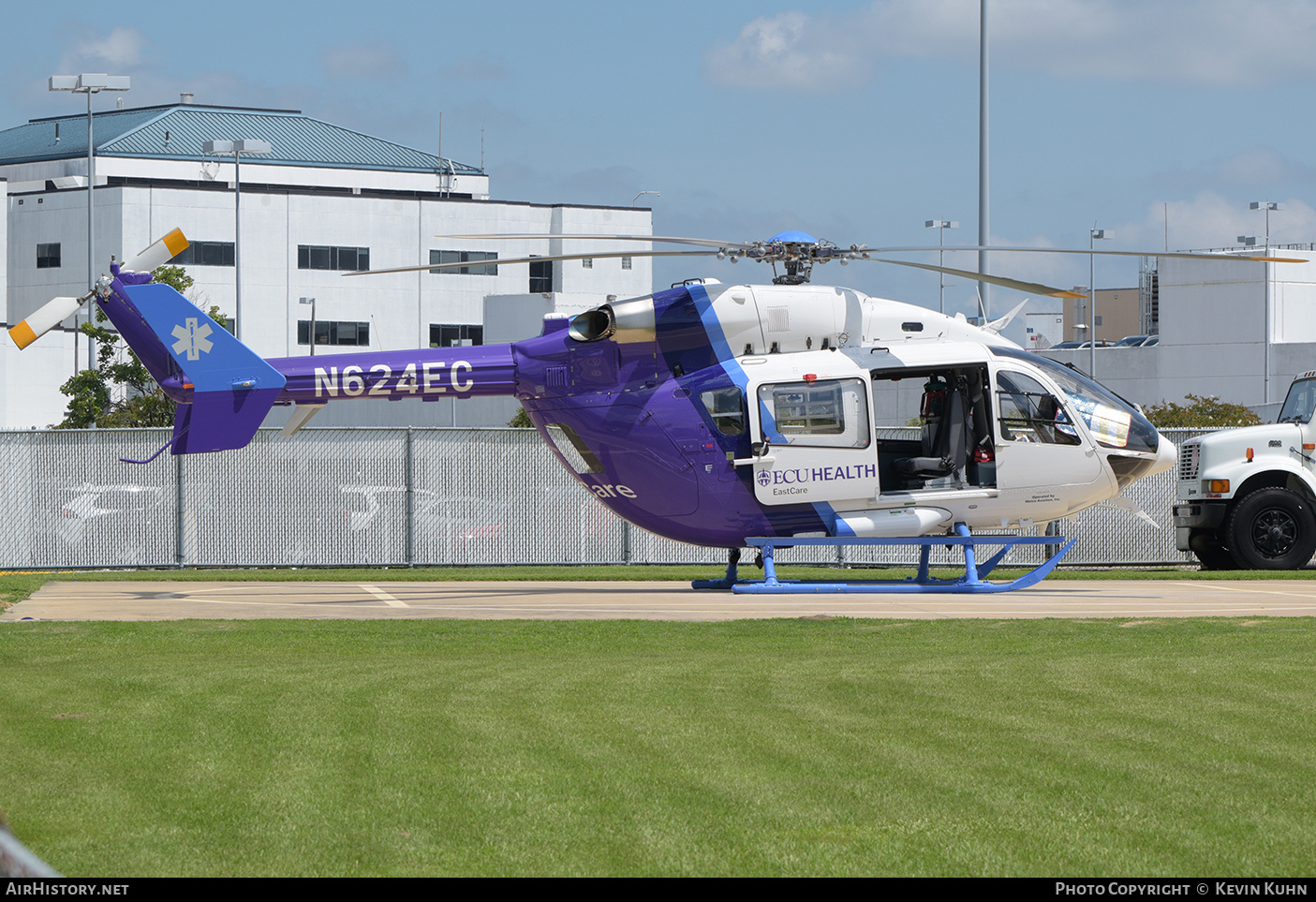 Aircraft Photo of N624EC | Airbus Helicopters EC-145 (BK-117C-2e) | ECU Health EastCare | AirHistory.net #874046