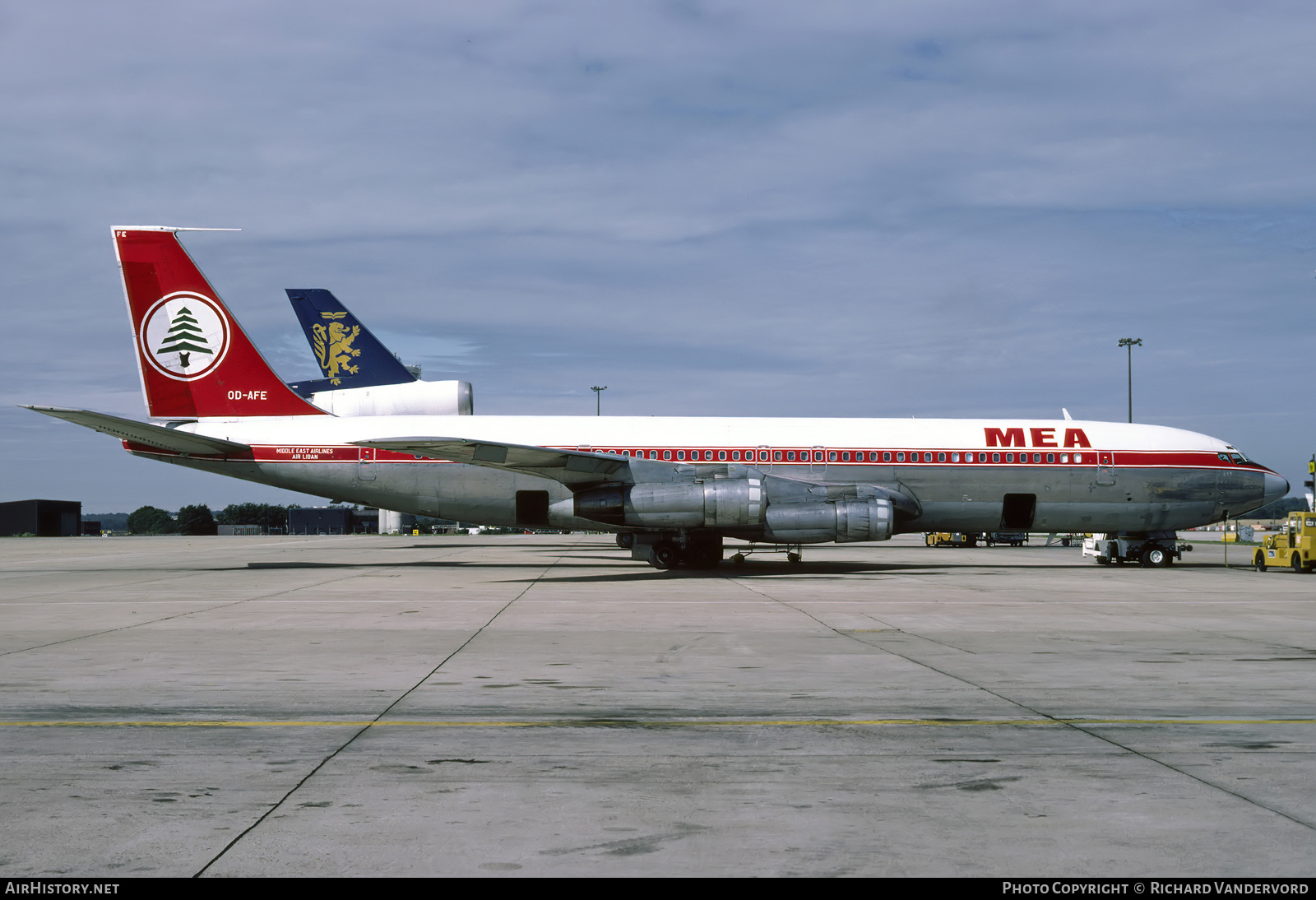 Aircraft Photo of OD-AFE | Boeing 707-3B4C | MEA - Middle East Airlines | AirHistory.net #874047