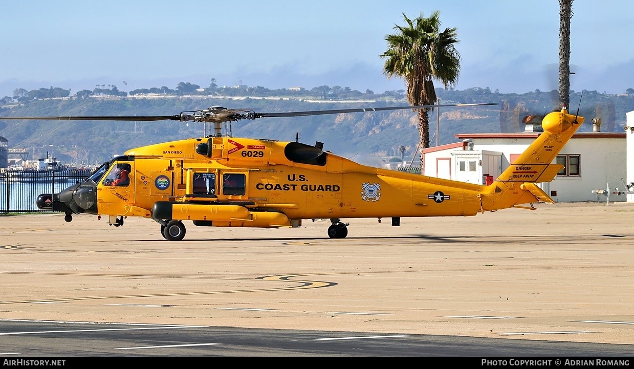 Aircraft Photo of 6029 | Sikorsky MH-60T Jayhawk (S-70B-5) | USA - Coast Guard | AirHistory.net #874063