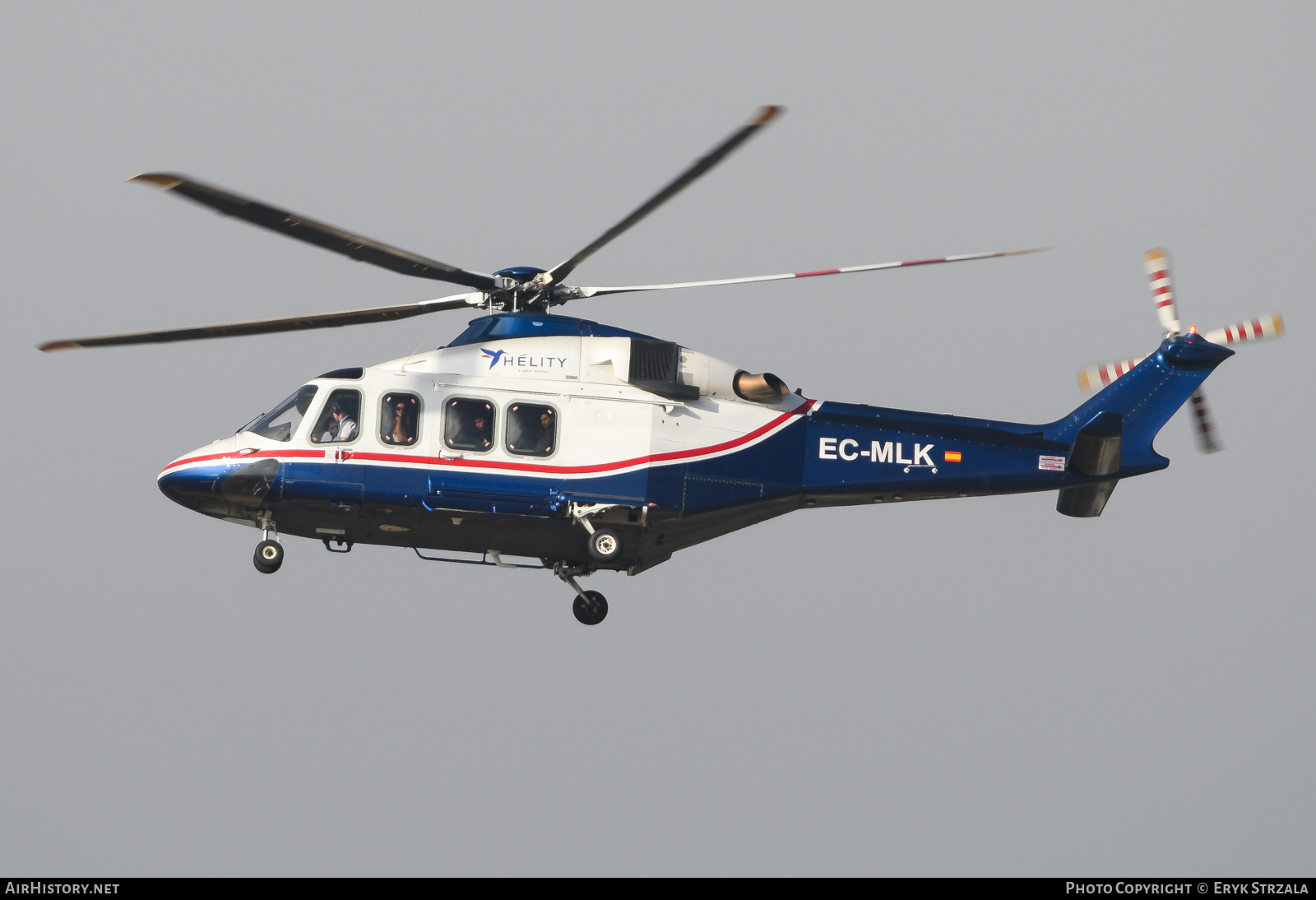 Aircraft Photo of EC-MLK | AgustaWestland AW-139 | Hélity Copter Airlines | AirHistory.net #874073
