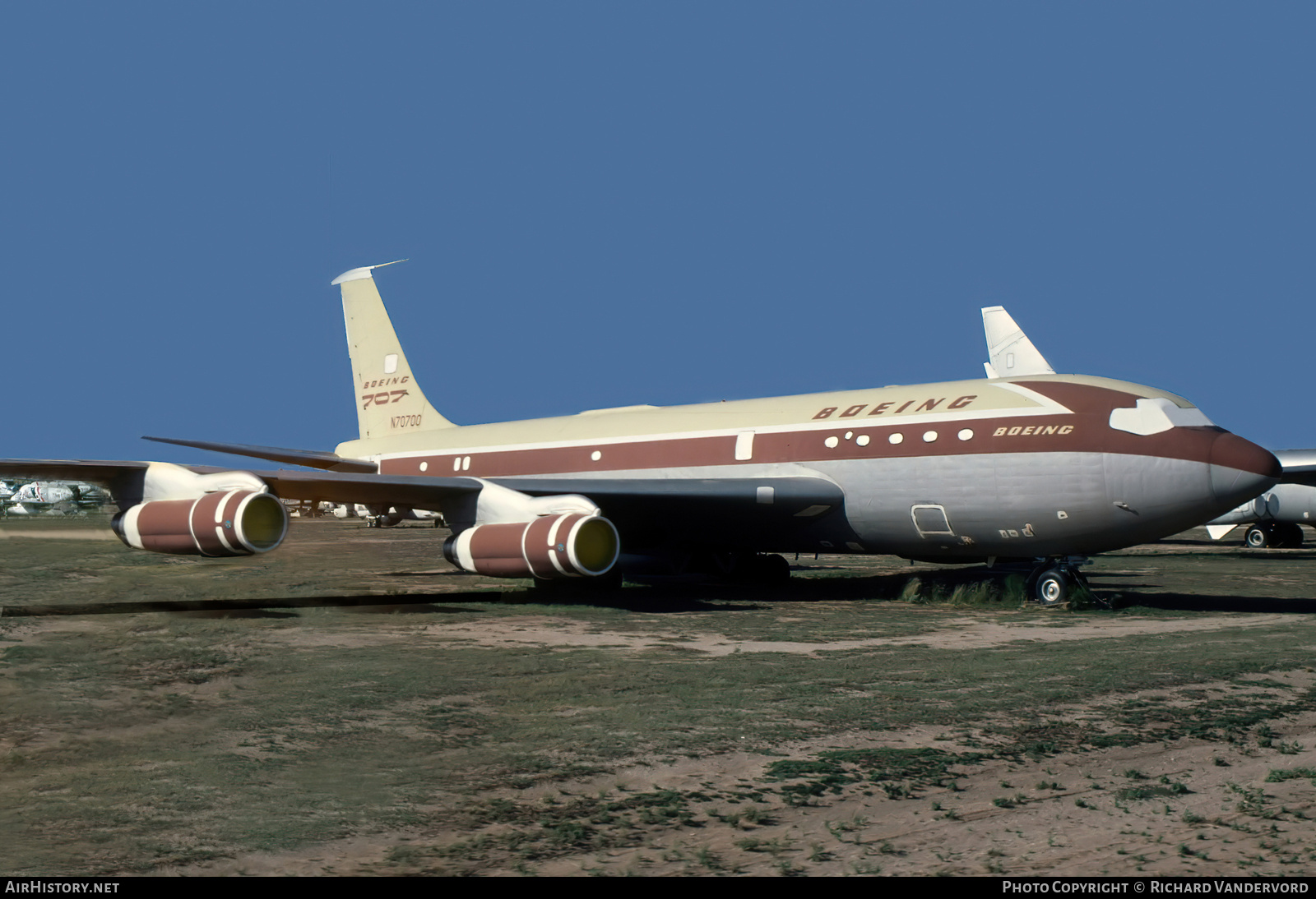 Aircraft Photo of N70700 | Boeing 367-80(B) | Boeing | AirHistory.net #874084