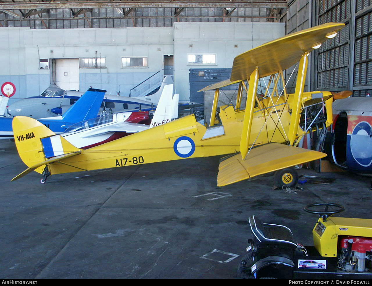 Aircraft Photo of VH-AUA / A17-80 | De Havilland D.H. 82A Tiger Moth | Australia - Air Force | AirHistory.net #874093