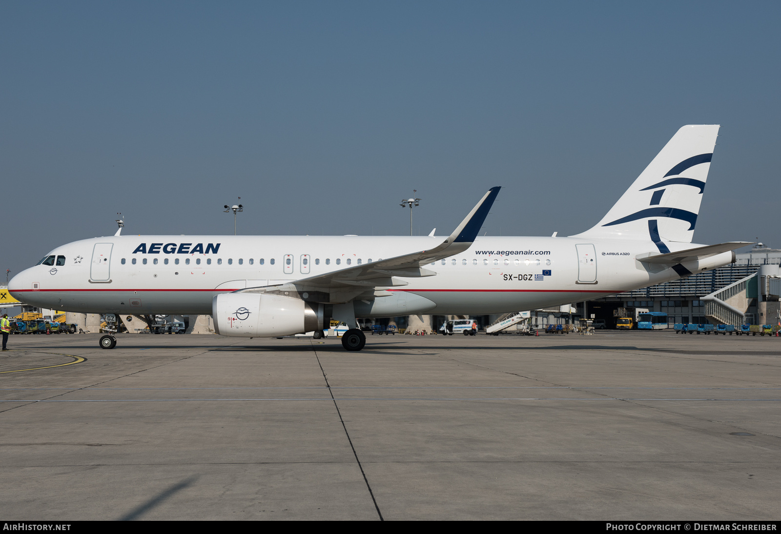 Aircraft Photo of SX-DGZ | Airbus A320-232 | Aegean Airlines | AirHistory.net #874119