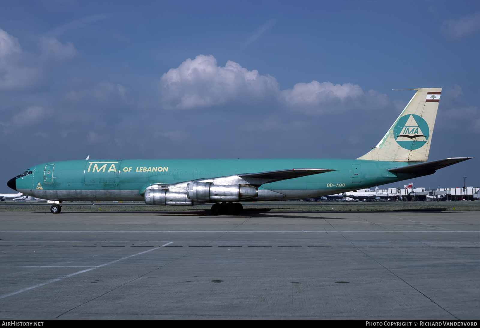 Aircraft Photo of OD-AGO | Boeing 707-321C | TMA of Lebanon - Trans Mediterranean Airways | AirHistory.net #874139