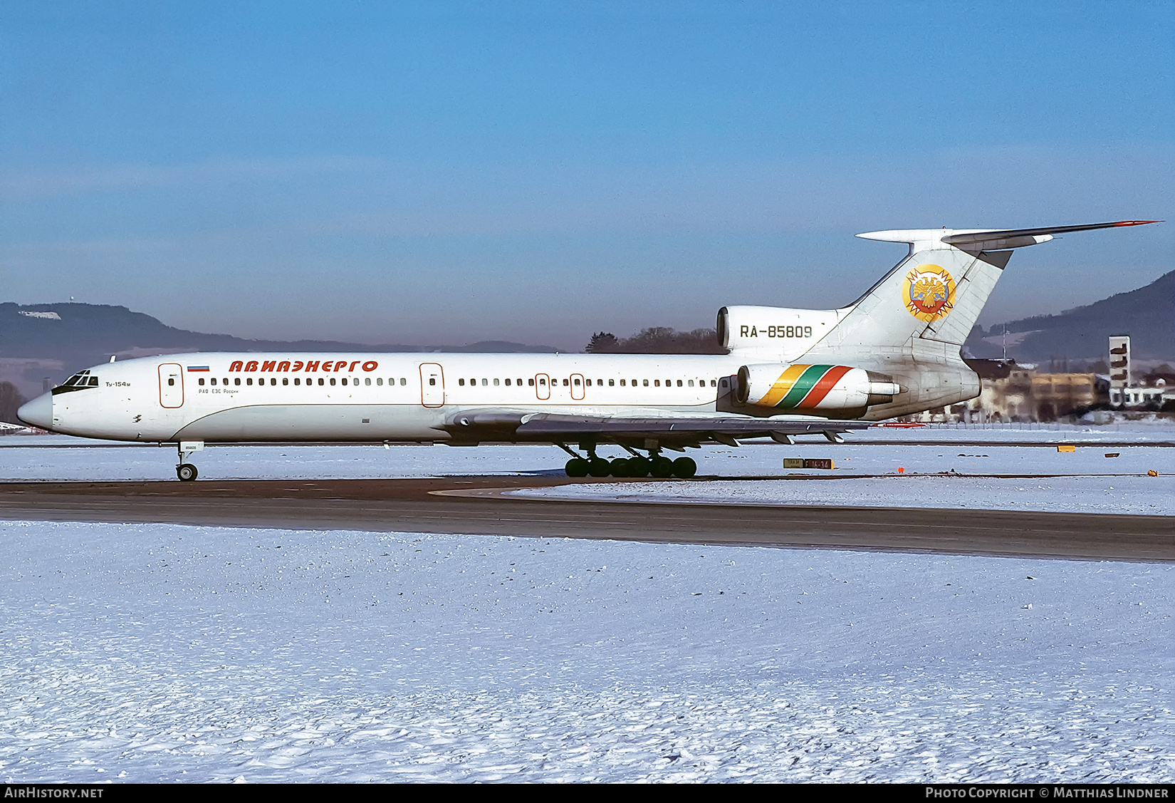 Aircraft Photo of RA-85809 | Tupolev Tu-154M | Aviaenergo | AirHistory.net #874175