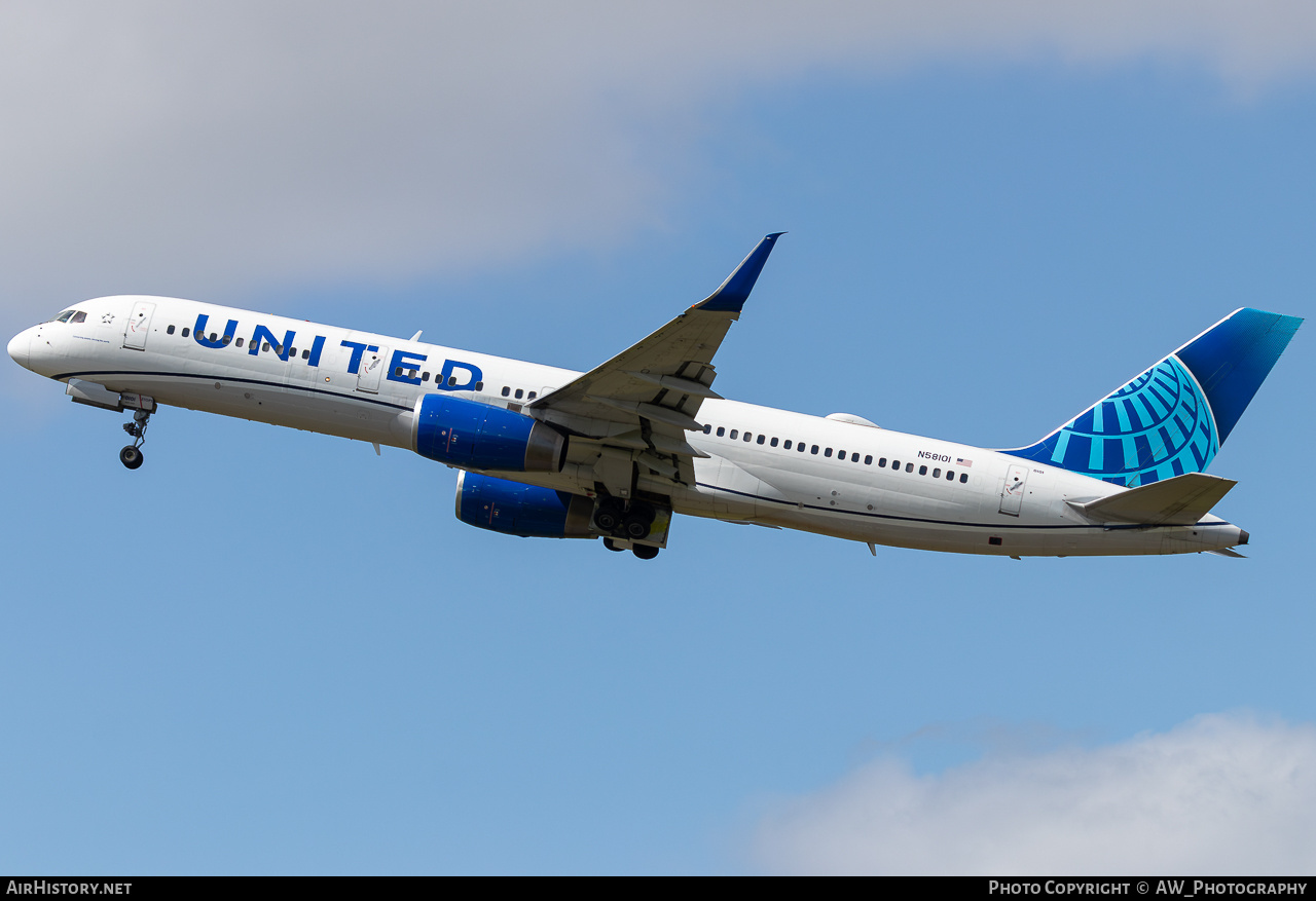 Aircraft Photo of N58101 | Boeing 757-224 | United Airlines | AirHistory.net #874184