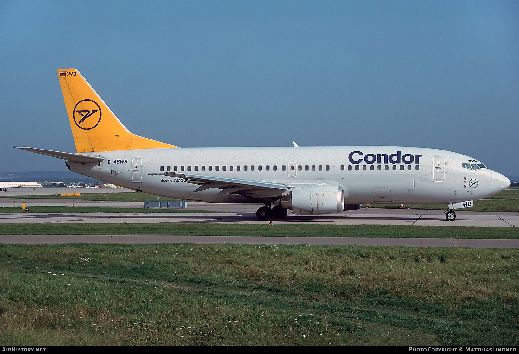Aircraft Photo of D-ABWB | Boeing 737-330 | Condor Flugdienst | AirHistory.net #874185