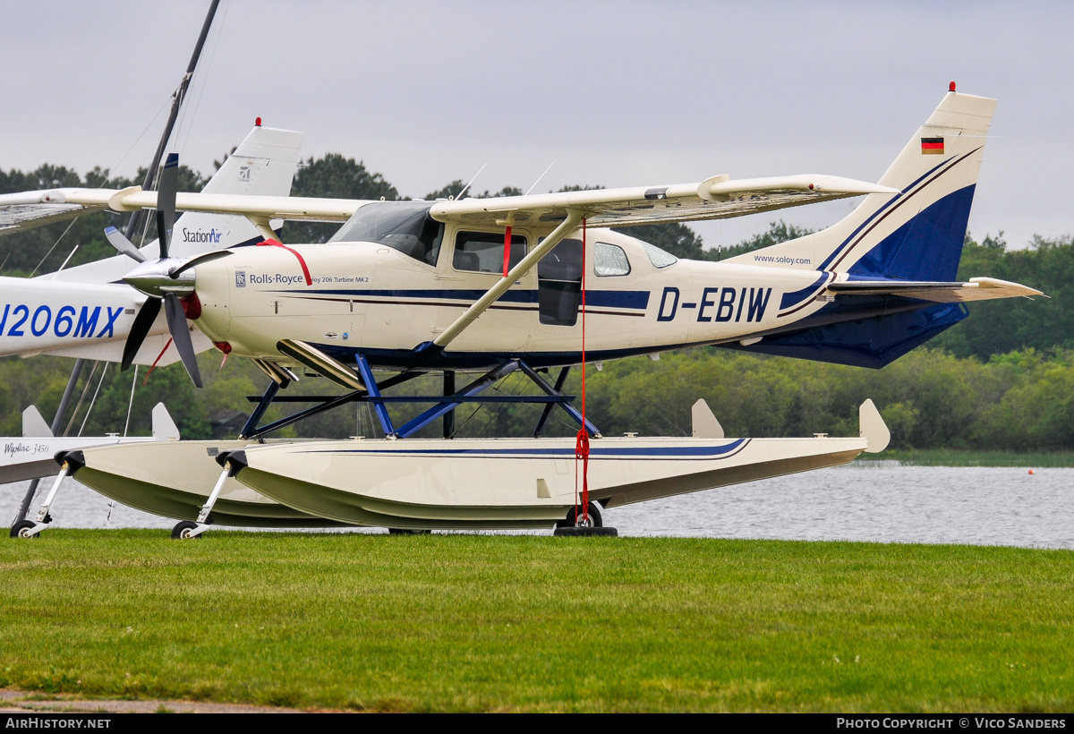 Aircraft Photo of D-EBIW | Cessna T206H Soloy Turbine Mk2 | AirHistory.net #874210