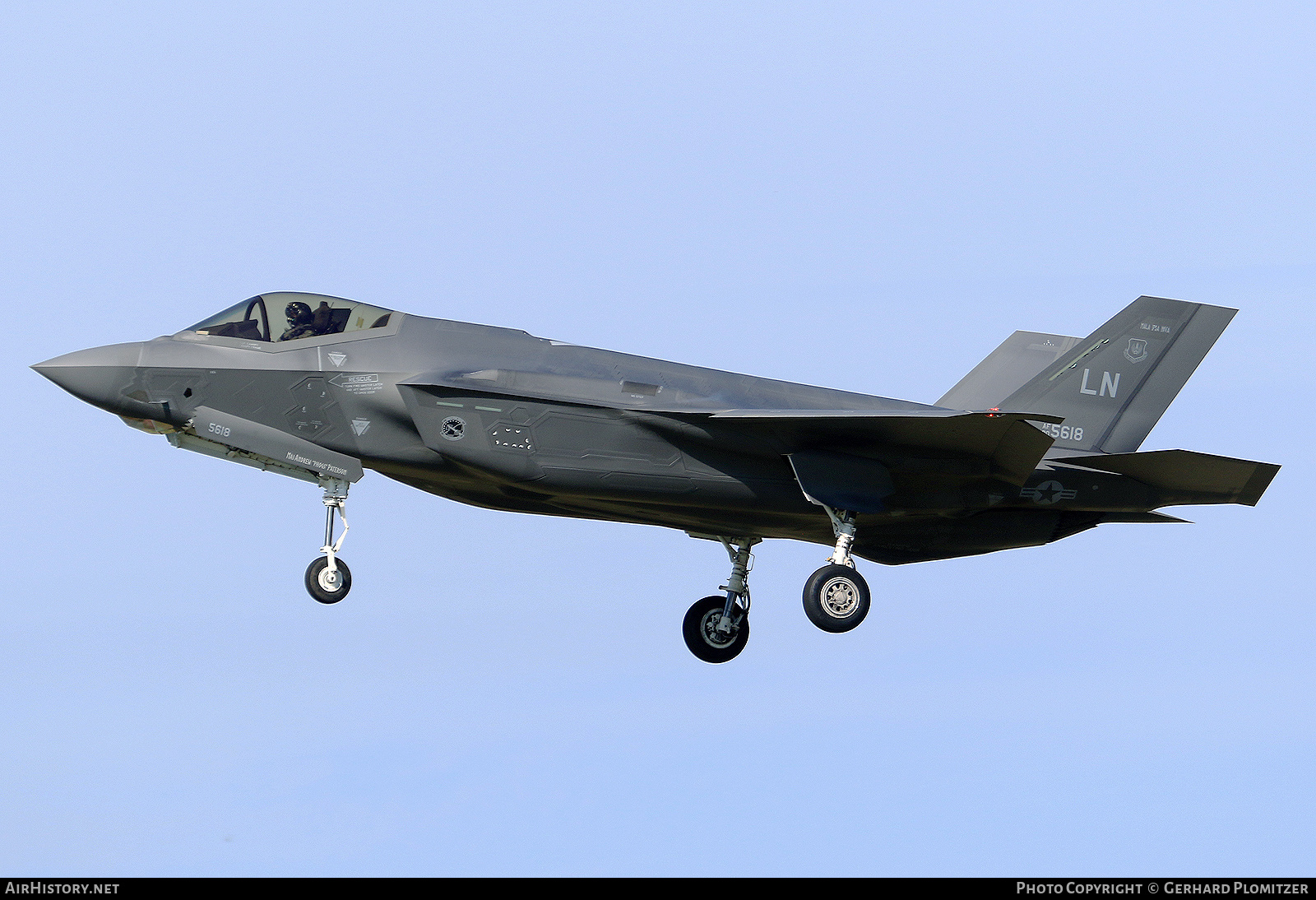 Aircraft Photo of 20-5618 / AF20-5618 | Lockheed Martin F-35A Lightning II | USA - Air Force | AirHistory.net #874214