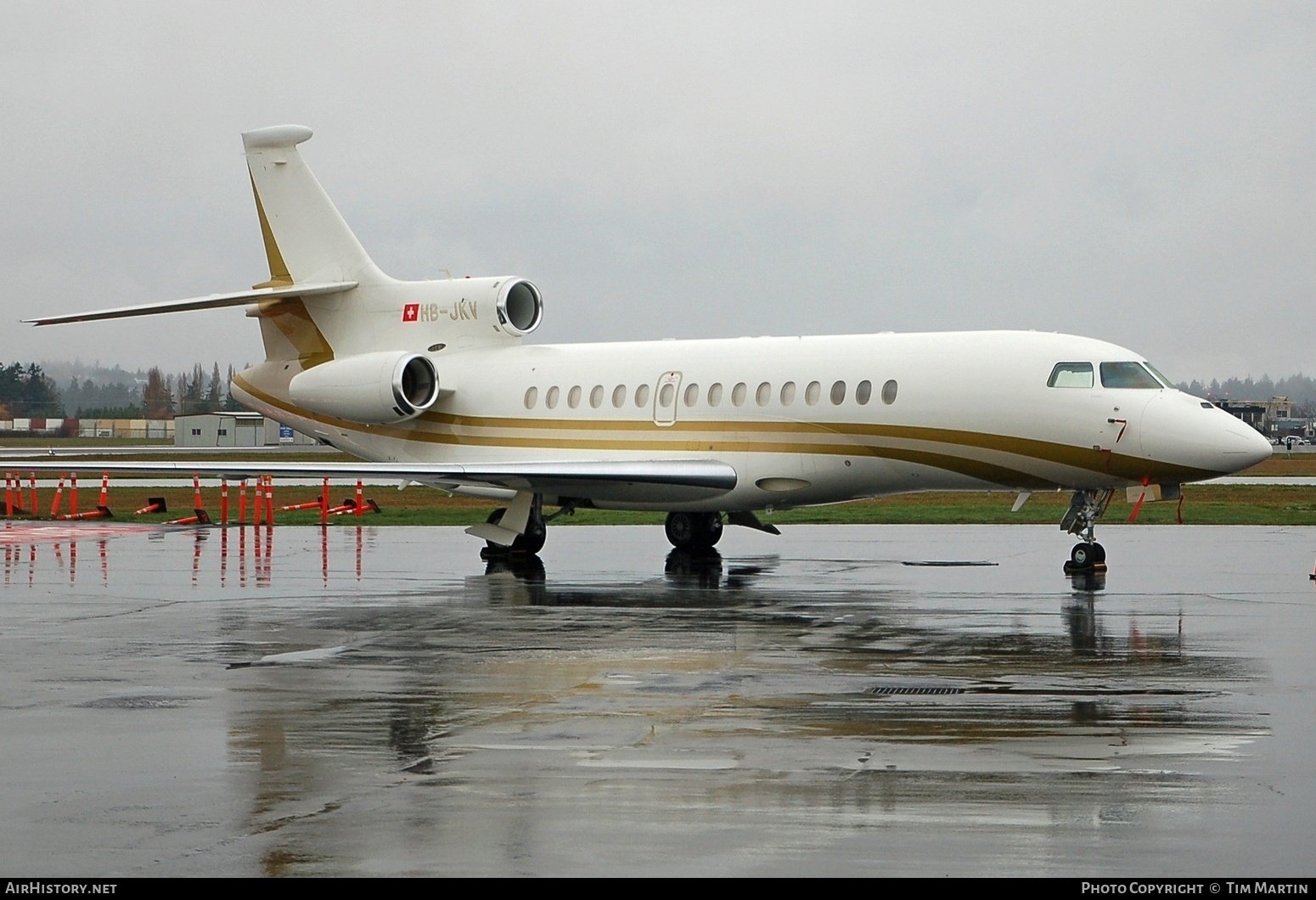 Aircraft Photo of HB-JKV | Dassault Falcon 8X | AirHistory.net #874222