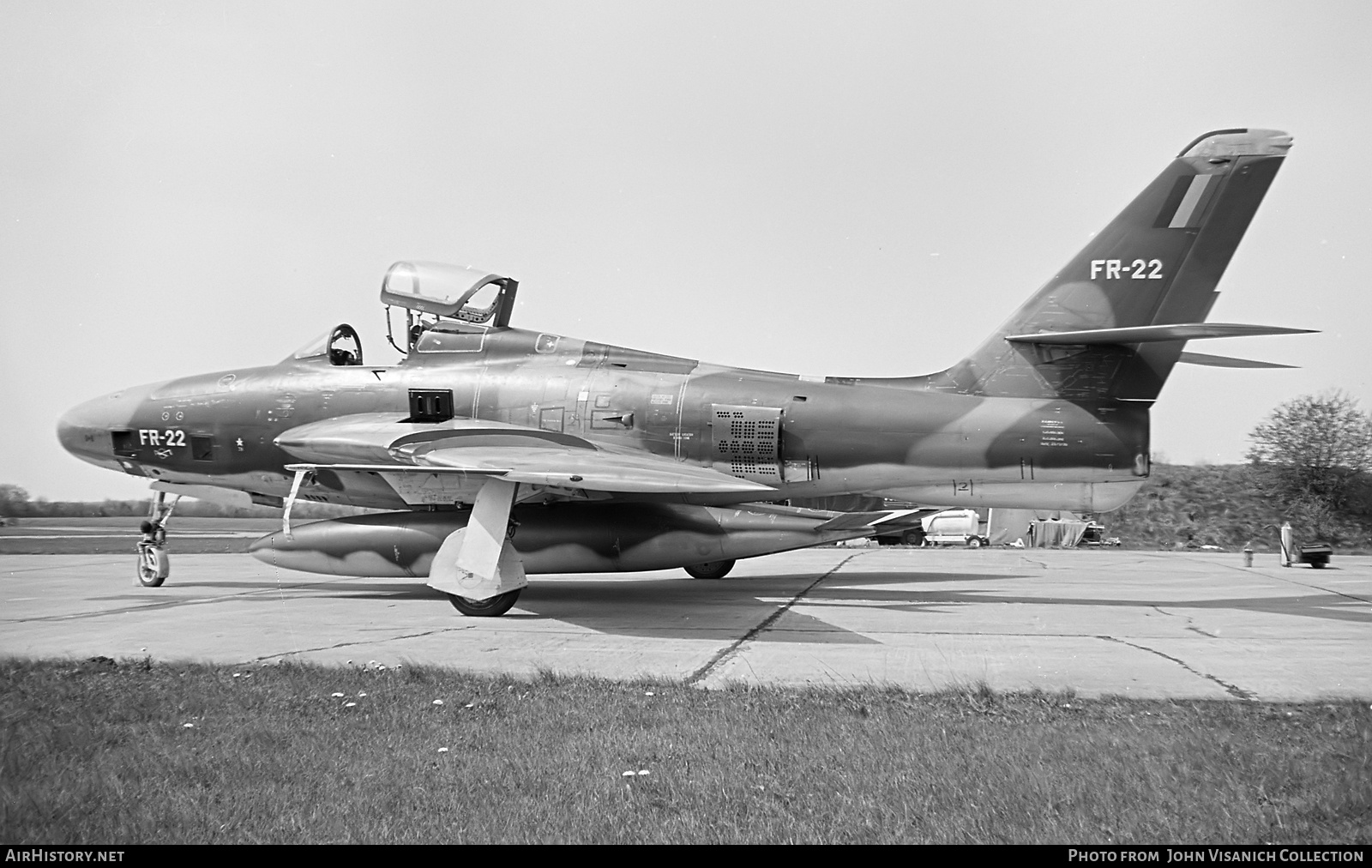 Aircraft Photo of FR-22 | Republic RF-84F Thunderflash | Belgium - Air Force | AirHistory.net #874253