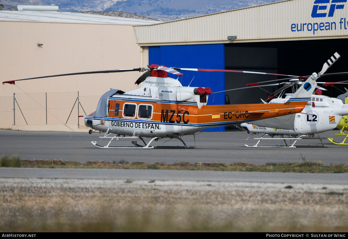 Aircraft Photo of EC-OHC | Bell 412EP | Avincis | AirHistory.net #874255