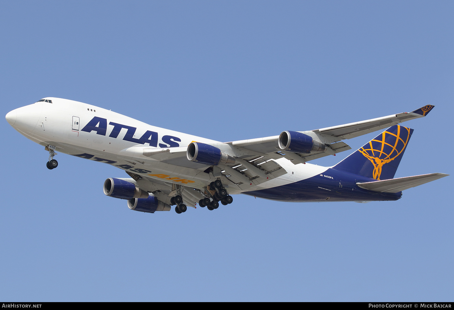 Aircraft Photo of N450PA | Boeing 747-46NF/SCD | Atlas Air | AirHistory.net #874275