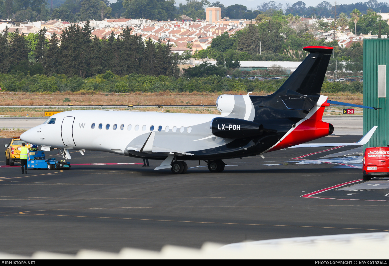 Aircraft Photo of LX-POH | Dassault Falcon 7X | AirHistory.net #874277