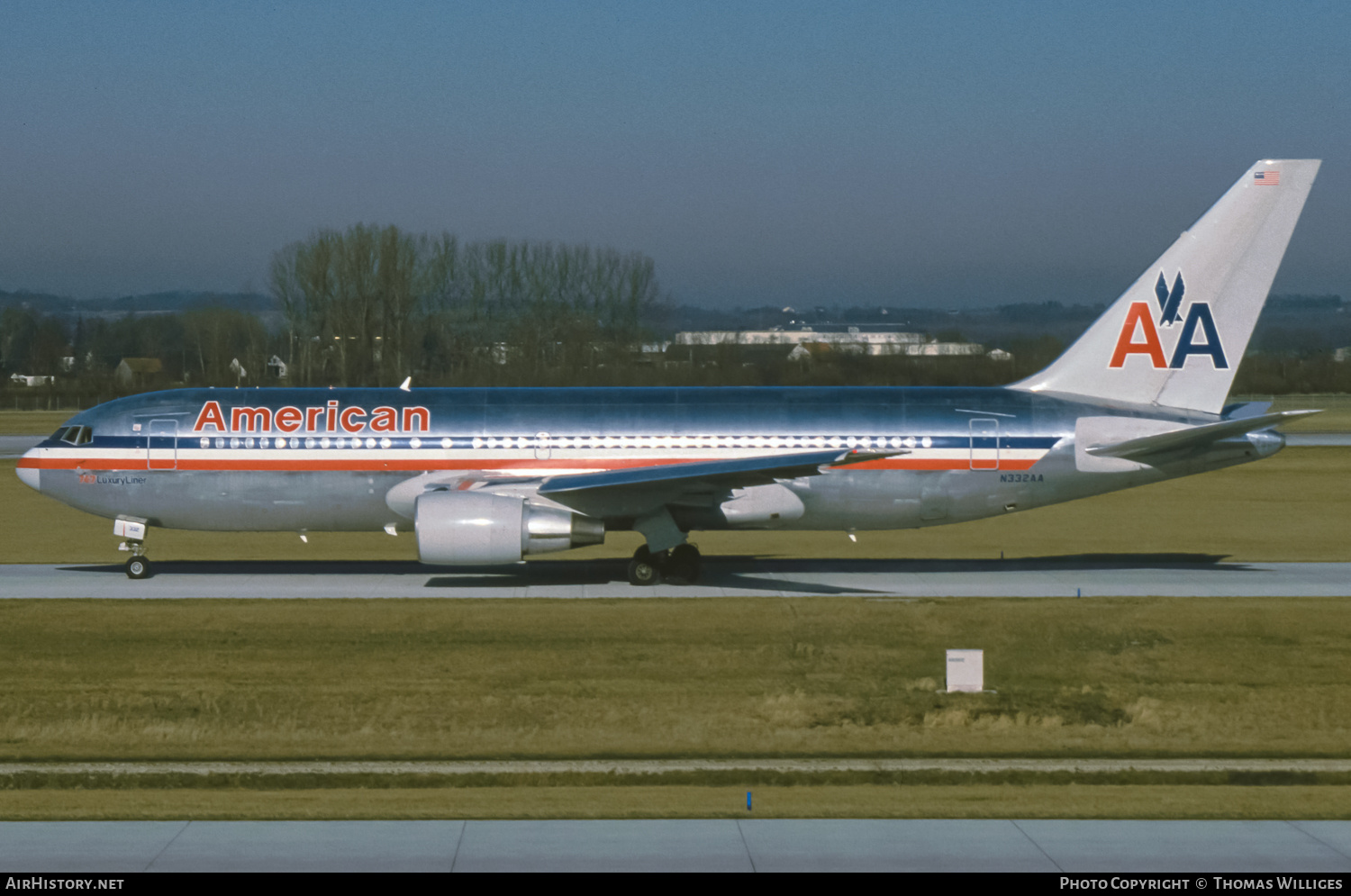 Aircraft Photo of N332AA | Boeing 767-223/ER | American Airlines | AirHistory.net #874300