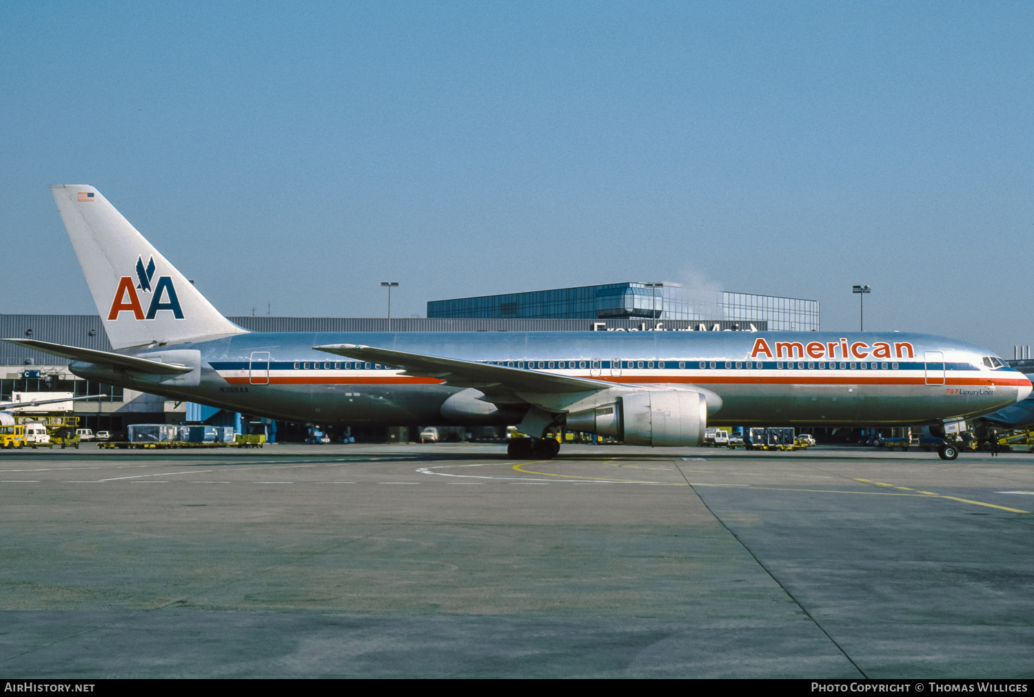 Aircraft Photo of N366AA | Boeing 767-323/ER | American Airlines | AirHistory.net #874317