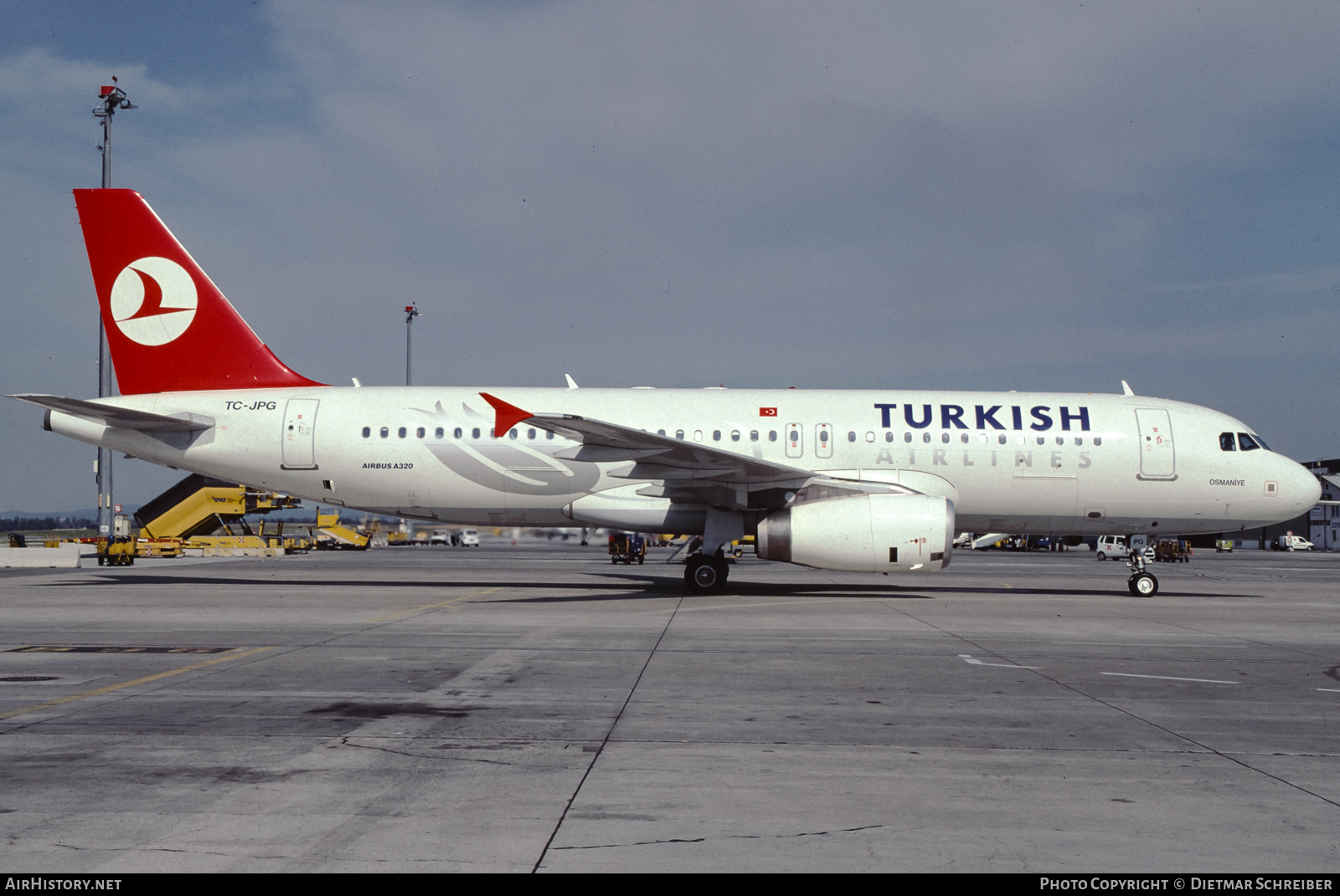 Aircraft Photo of TC-JPG | Airbus A320-232 | Turkish Airlines | AirHistory.net #874428