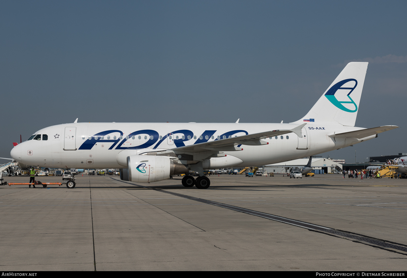 Aircraft Photo of S5-AAX | Airbus A319-111 | Adria Airways | AirHistory.net #874445