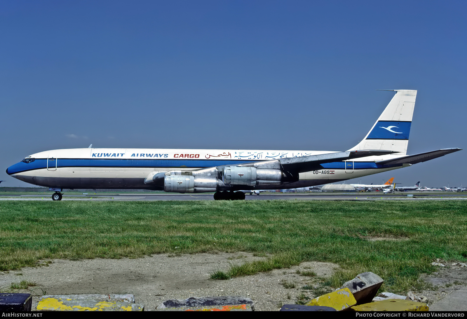 Aircraft Photo of OD-AGS | Boeing 707-331C | Kuwait Airways Cargo | AirHistory.net #874454