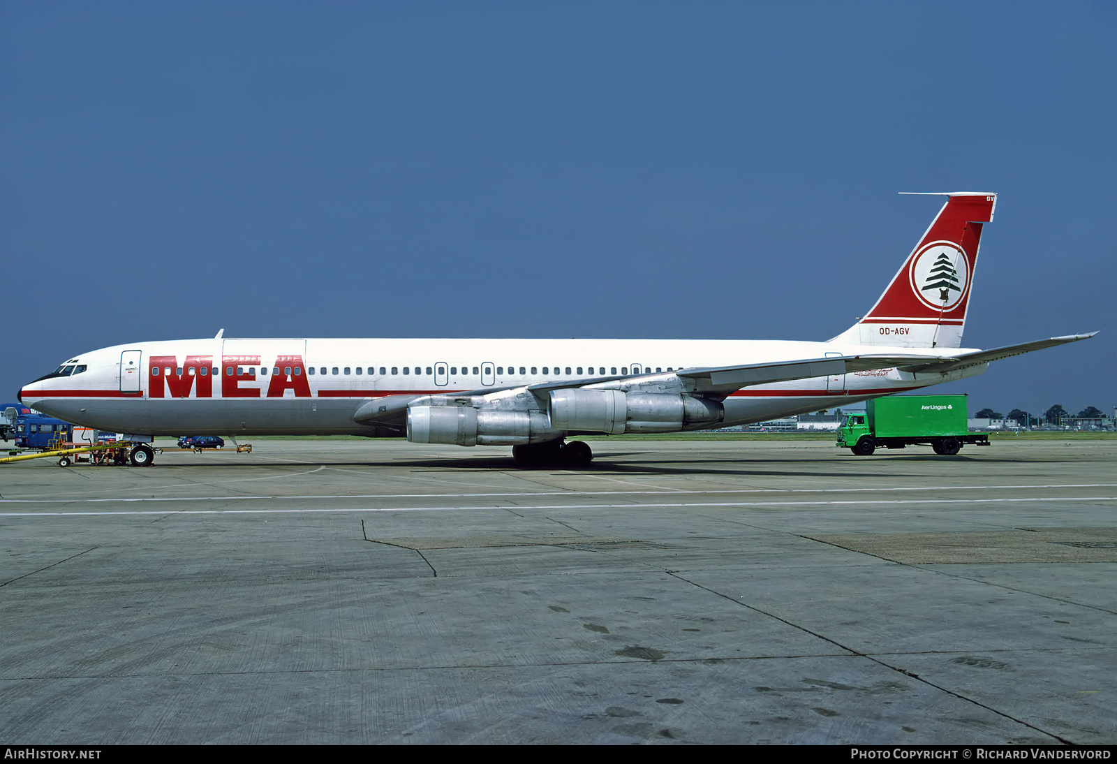 Aircraft Photo of OD-AGV | Boeing 707-347C | MEA - Middle East Airlines | AirHistory.net #874455