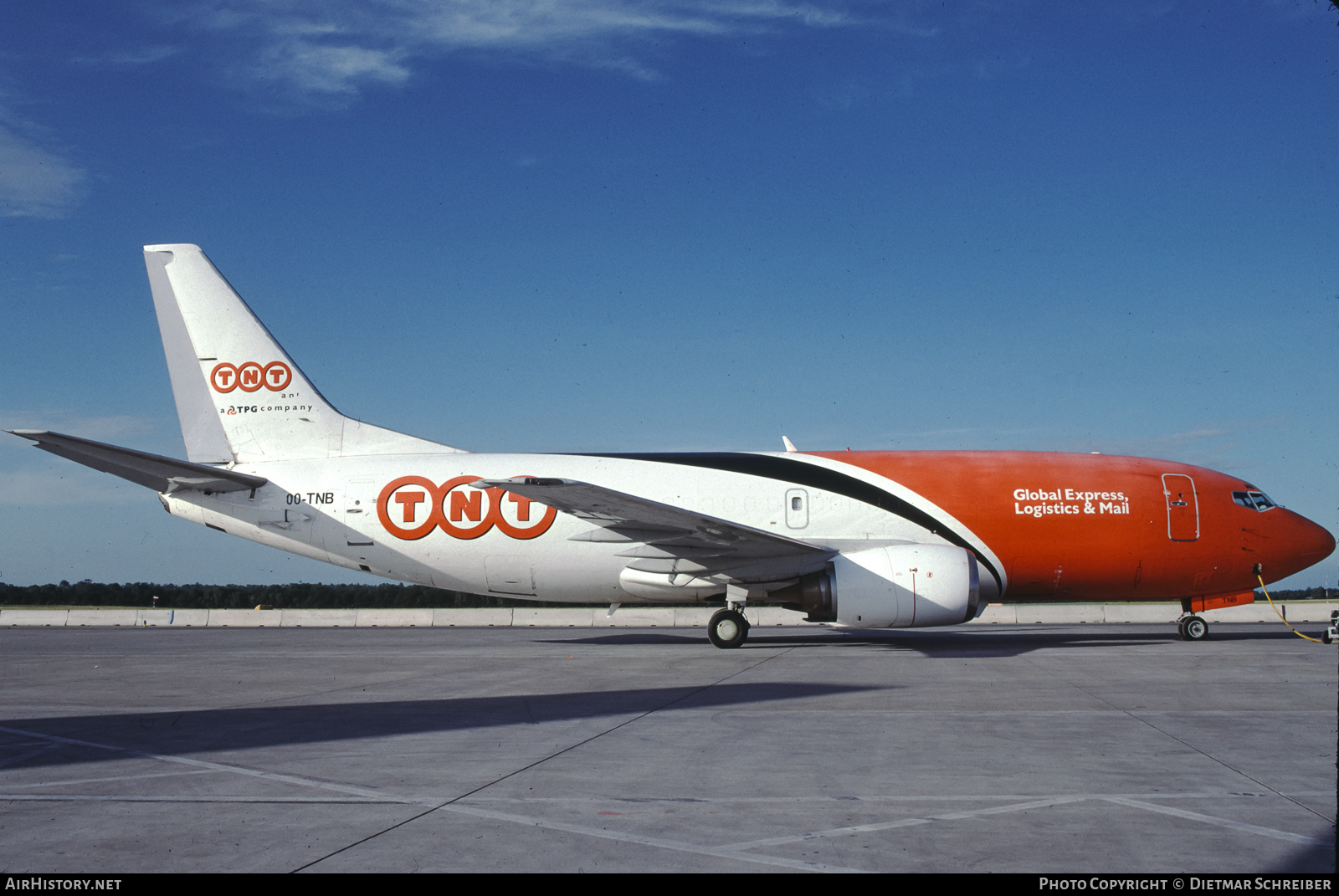 Aircraft Photo of OO-TNB | Boeing 737-3T0(SF) | TNT Airways | AirHistory.net #874463