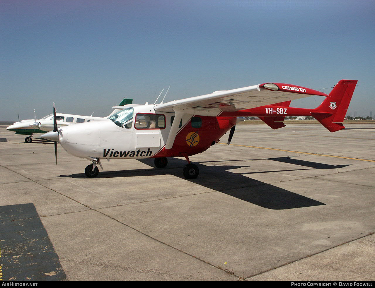 Aircraft Photo of VH-SBZ | Cessna 337G Skymaster | Vicwatch | AirHistory.net #874474