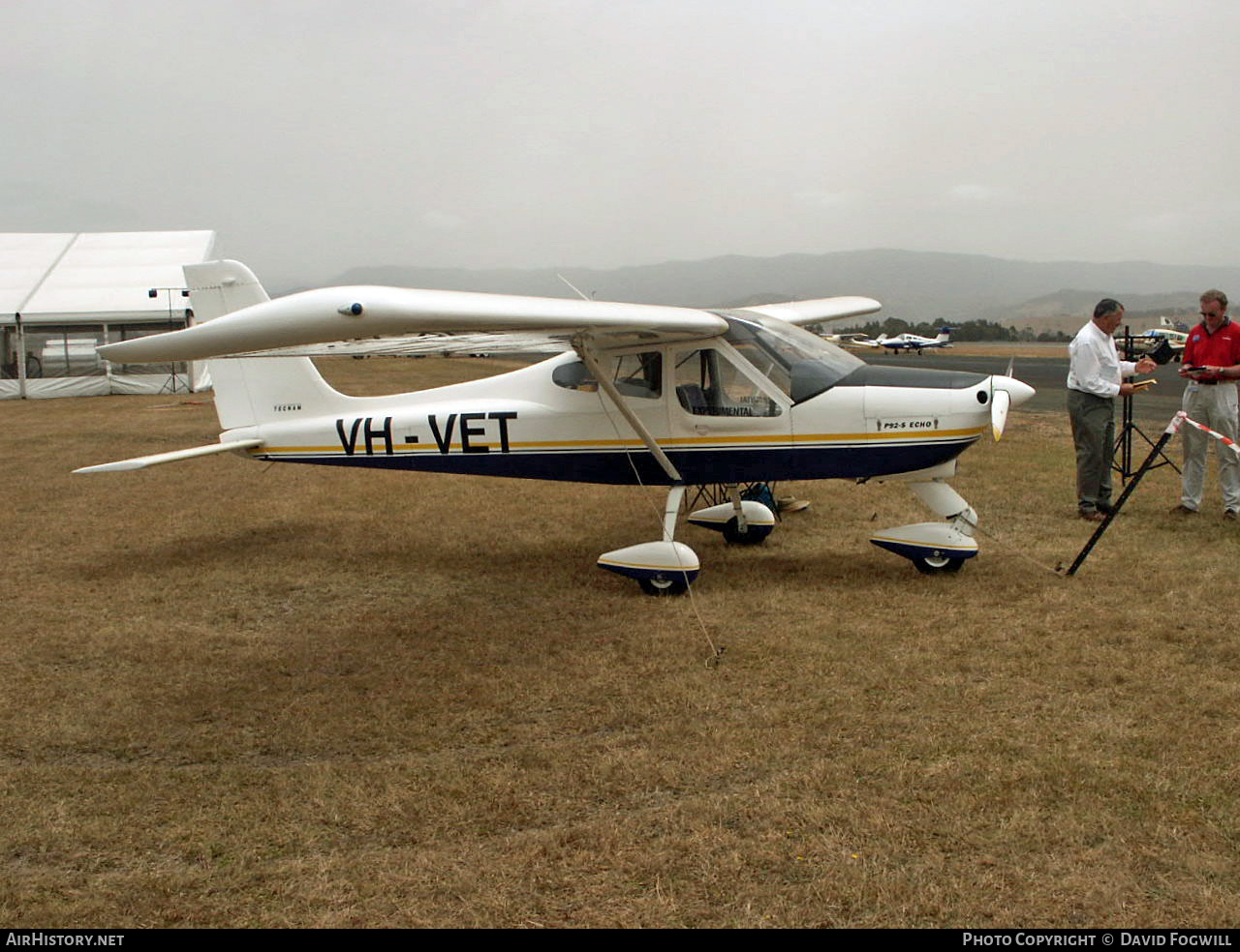 Aircraft Photo of VH-VET | Tecnam P-92S Echo | AirHistory.net #874487