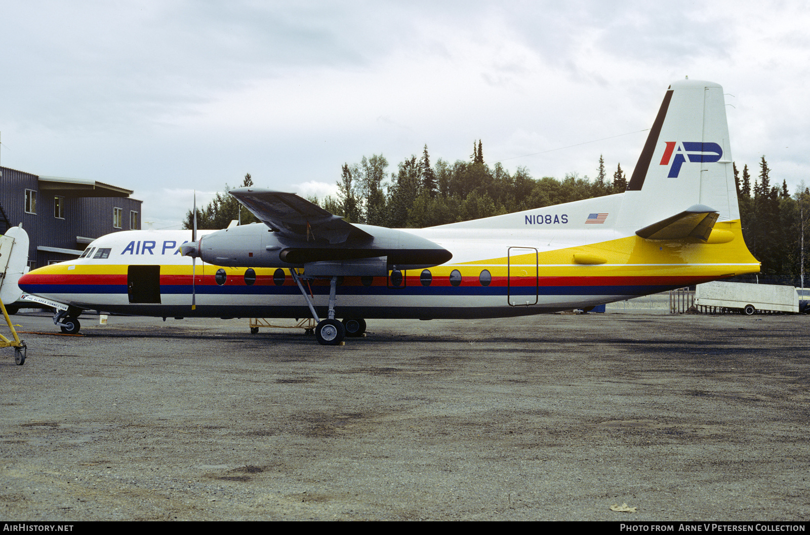 Aircraft Photo of N108AS | Fairchild F-27F | Airpac Airlines | AirHistory.net #874490