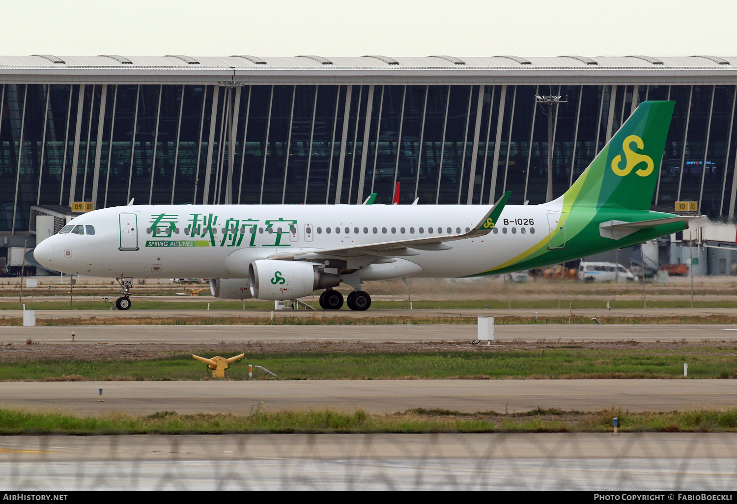 Aircraft Photo of B-1026 | Airbus A320-214 | Spring Airlines | AirHistory.net #874529