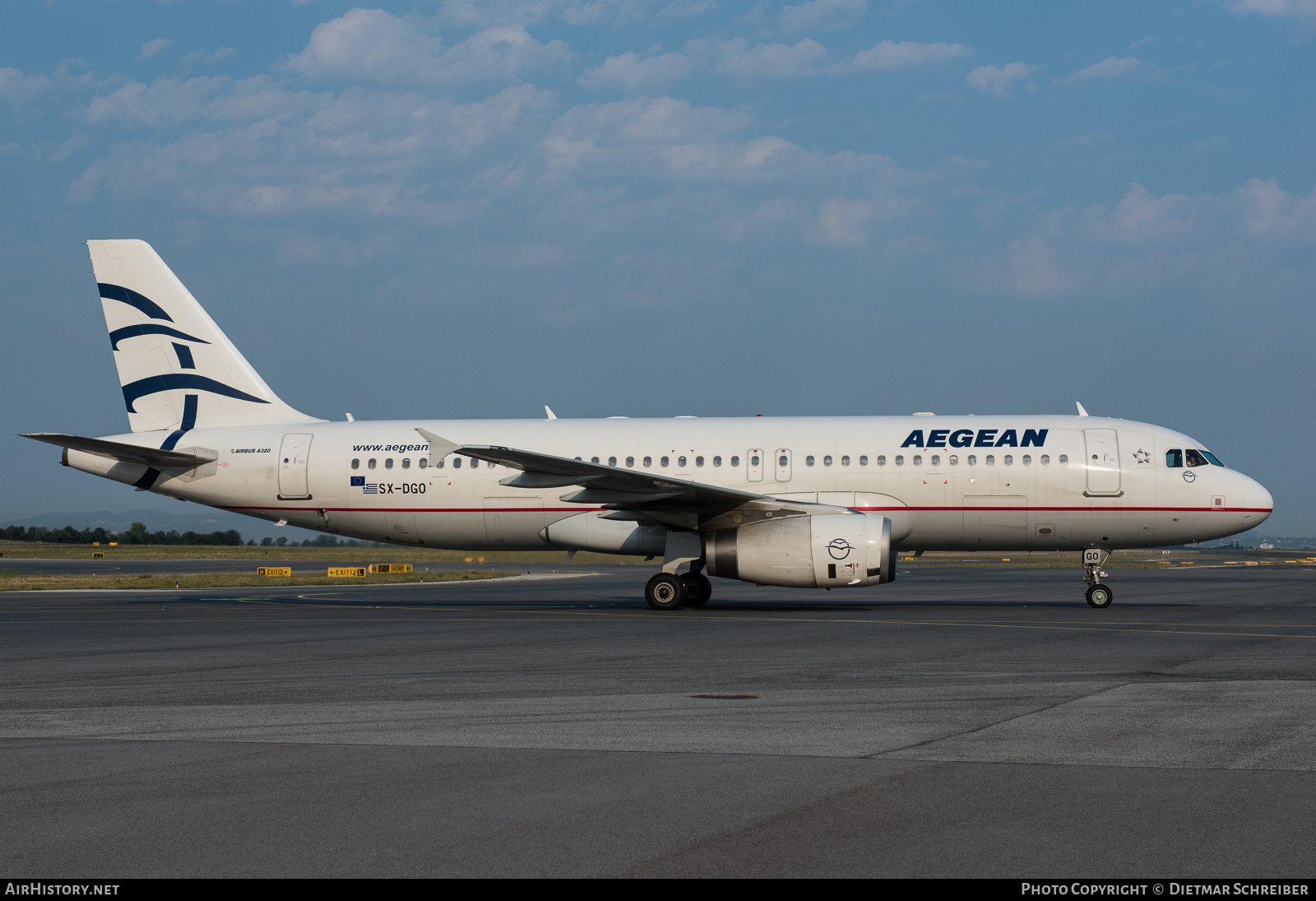 Aircraft Photo of SX-DGO | Airbus A320-232 | Aegean Airlines | AirHistory.net #874530