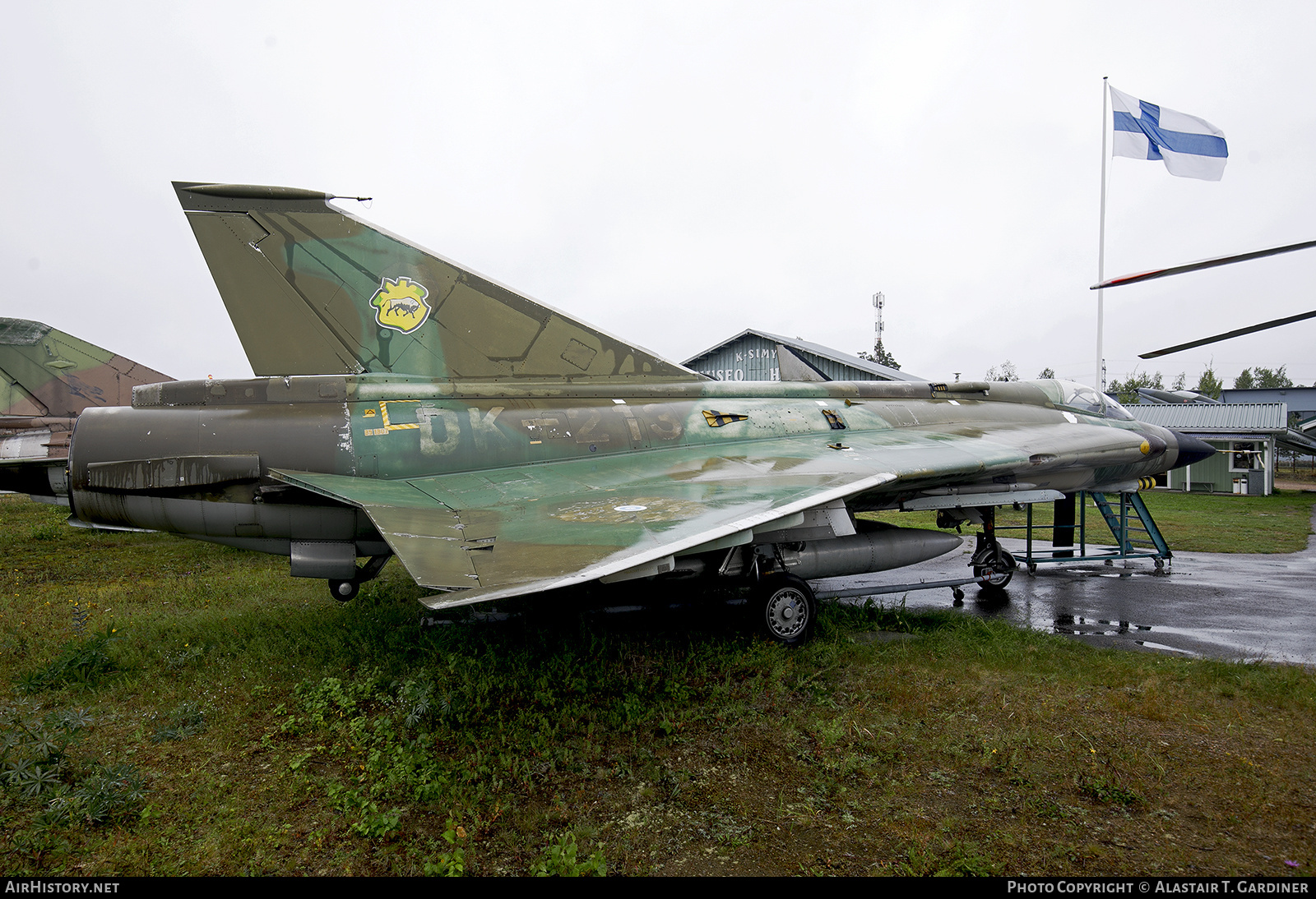 Aircraft Photo of DK-213 | Saab J35XS Draken | Finland - Air Force | AirHistory.net #874532