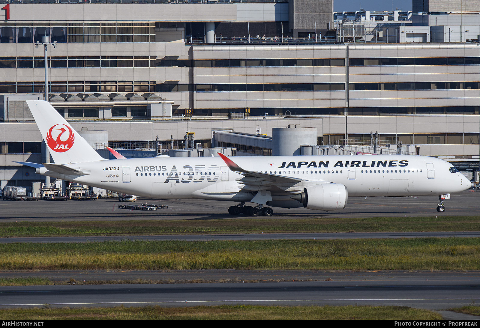 Aircraft Photo of JA02XJ | Airbus A350-941 | Japan Airlines - JAL | AirHistory.net #874533