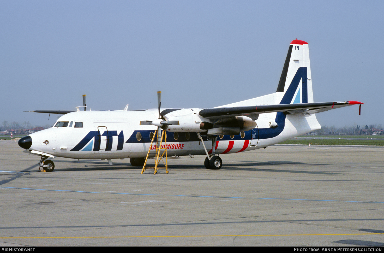Aircraft Photo of I-ATIN | Fokker F27-600 Friendship | Navaids Flight Inspection - Servizio Radiomisure | AirHistory.net #874534