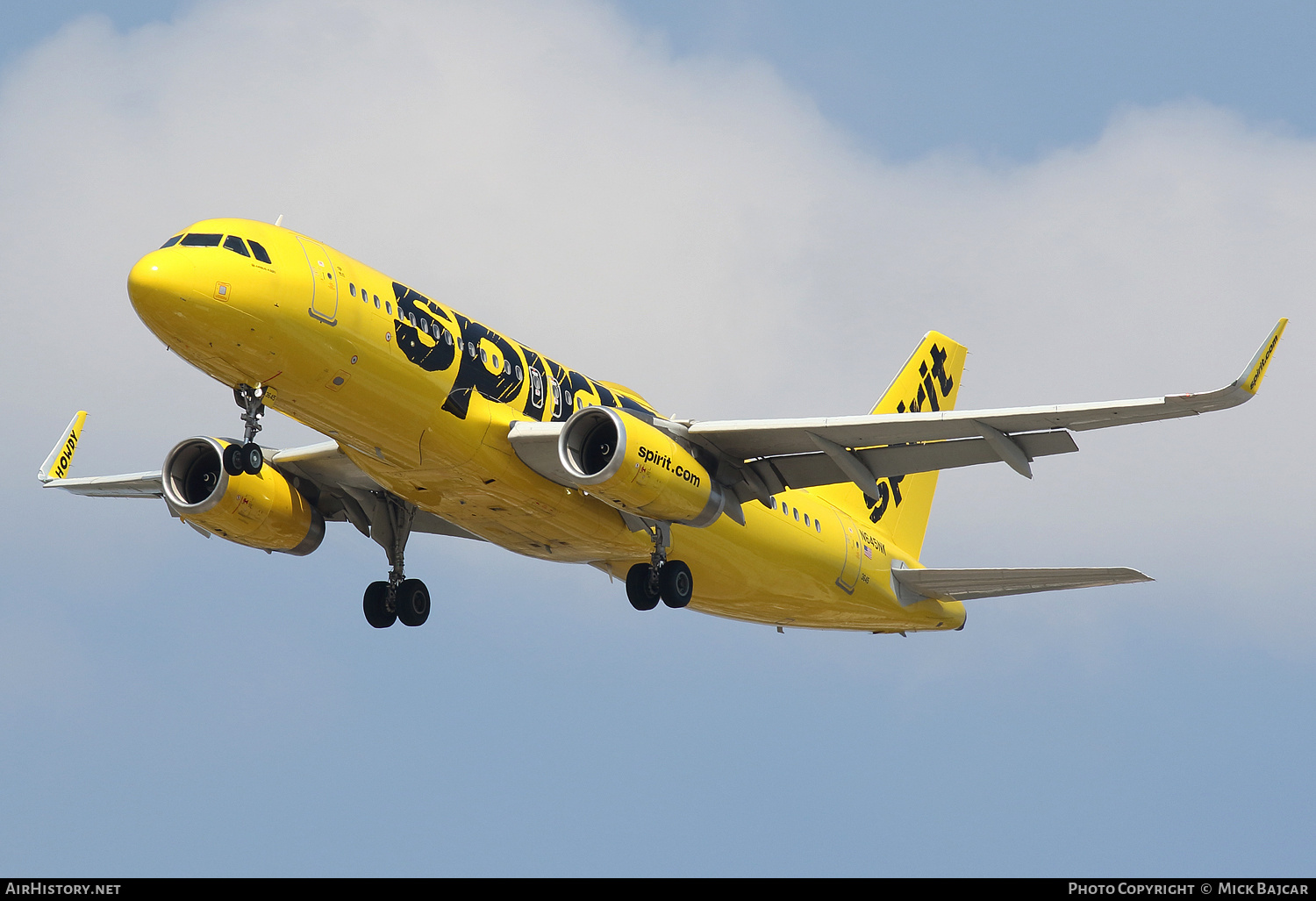 Aircraft Photo of N645NK | Airbus A320-232 | Spirit Airlines | AirHistory.net #874535