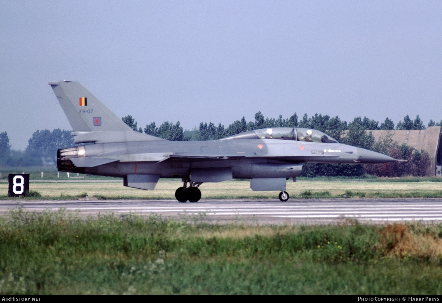 Aircraft Photo of FB-07 | General Dynamics F-16B Fighting Falcon | Belgium - Air Force | AirHistory.net #874549