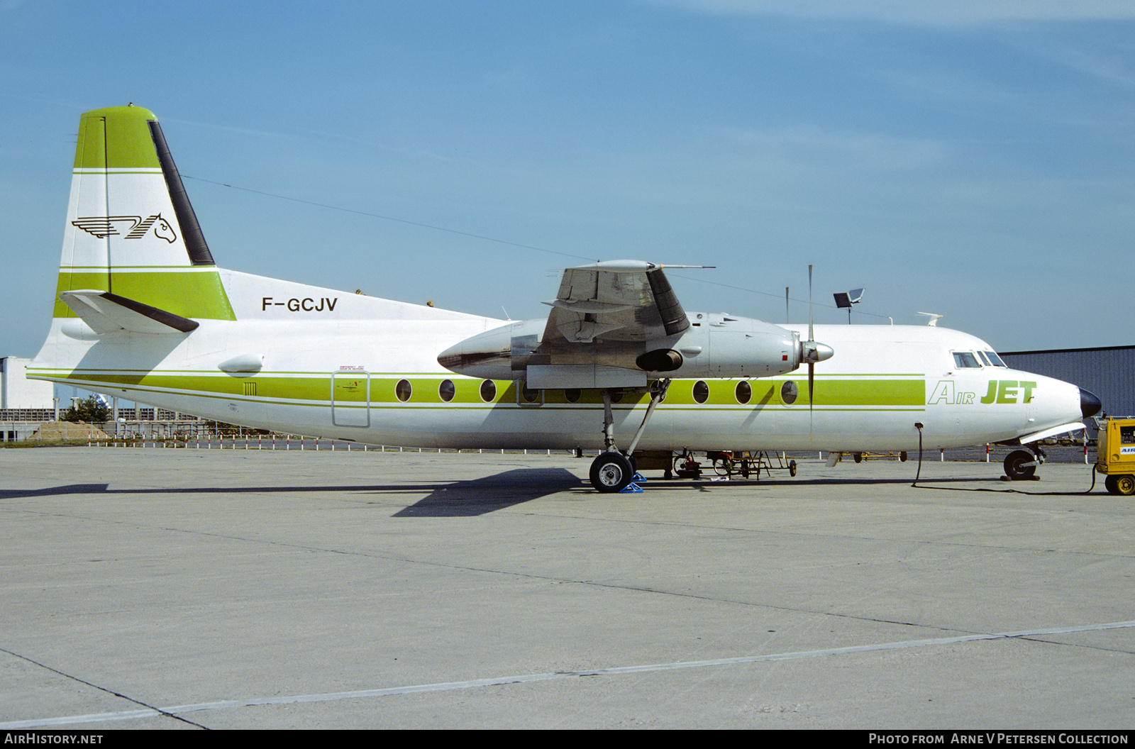 Aircraft Photo of F-GCJV | Fokker F27-600 Friendship | Air Jet | AirHistory.net #874556