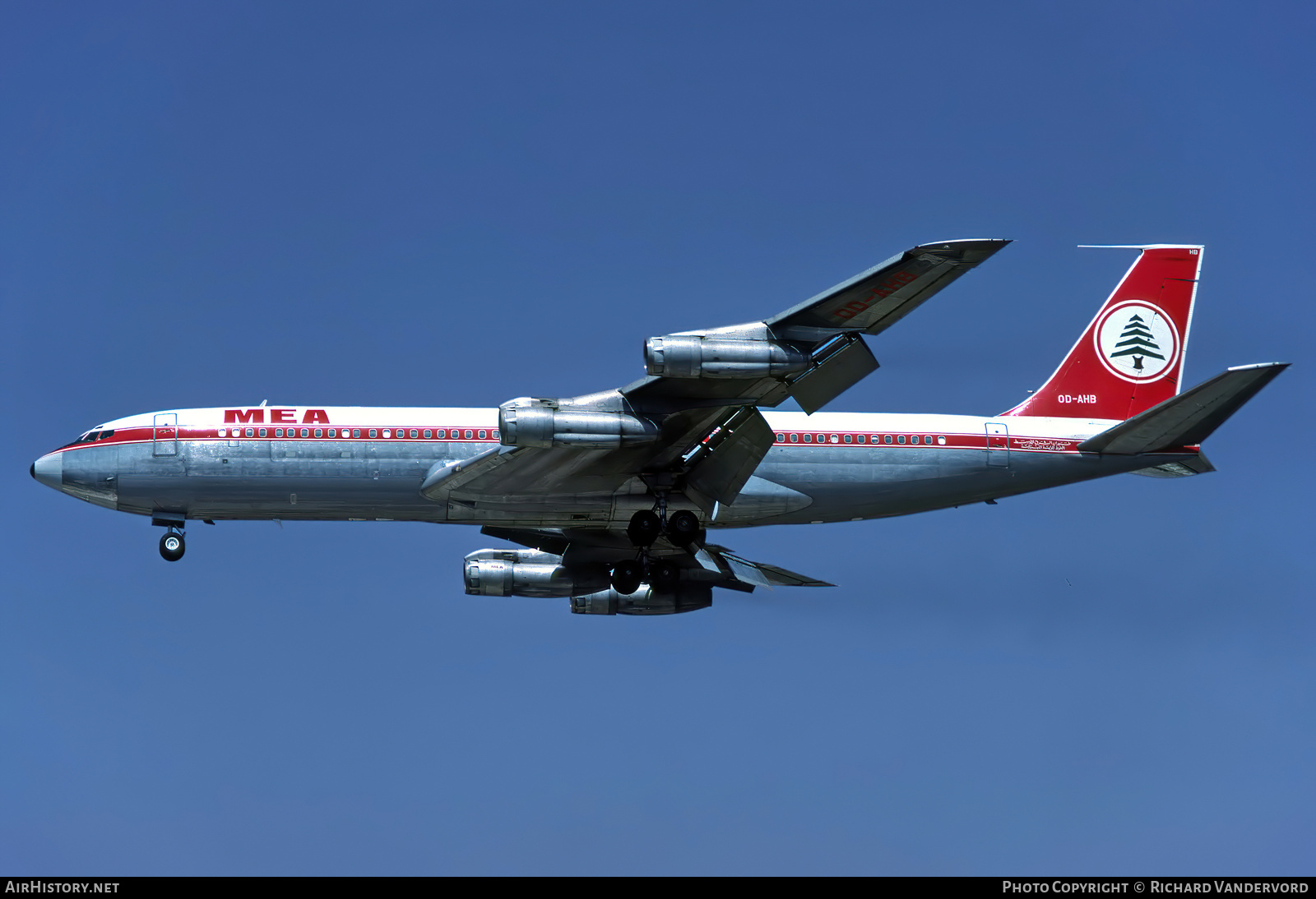 Aircraft Photo of OD-AHB | Boeing 707-323C | MEA - Middle East Airlines | AirHistory.net #874557