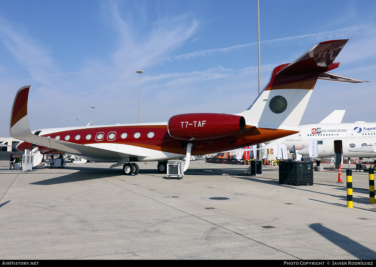 Aircraft Photo of T7-TAF | Gulfstream Aerospace G700 | AirHistory.net #874565