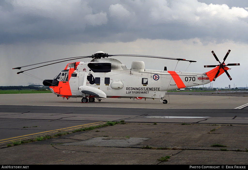 Aircraft Photo of 070 | Westland WS-61 Sea King Mk43 | Norway - Air Force | AirHistory.net #874571
