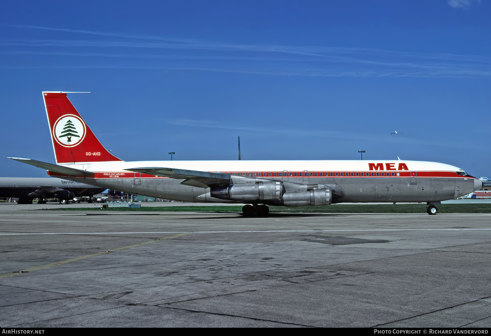 Aircraft Photo of OD-AHD | Boeing 707-323C | MEA - Middle East Airlines | AirHistory.net #874574