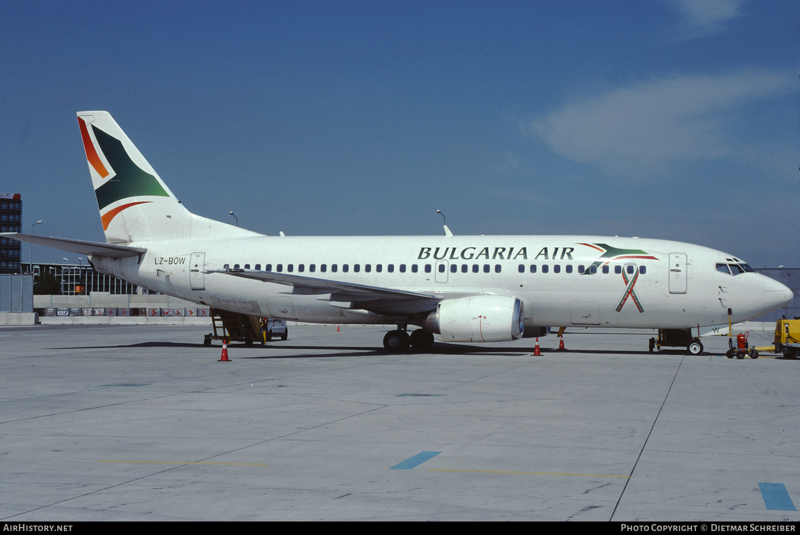 Aircraft Photo of LZ-BOW | Boeing 737-330 | Bulgaria Air | AirHistory.net #874577