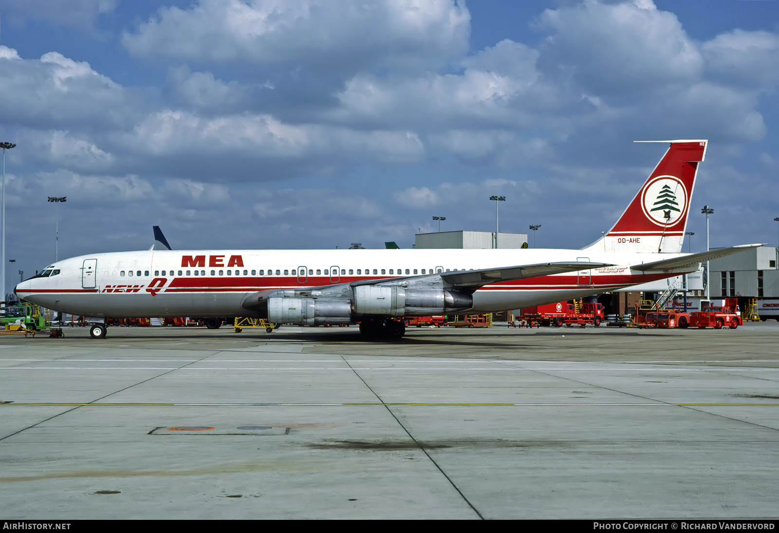 Aircraft Photo of OD-AHE | Boeing 707-323C | MEA - Middle East Airlines | AirHistory.net #874581