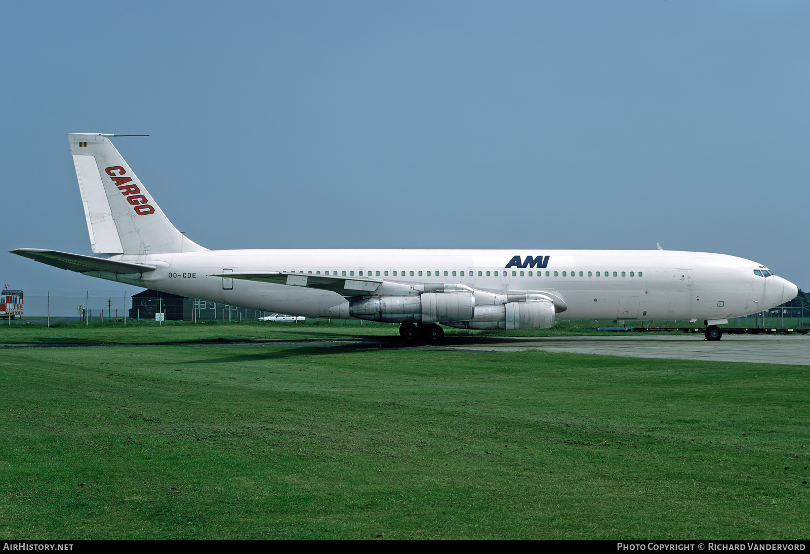 Aircraft Photo of OO-CDE | Boeing 707-365C | AMI Cargo - Air Mercury International | AirHistory.net #874582
