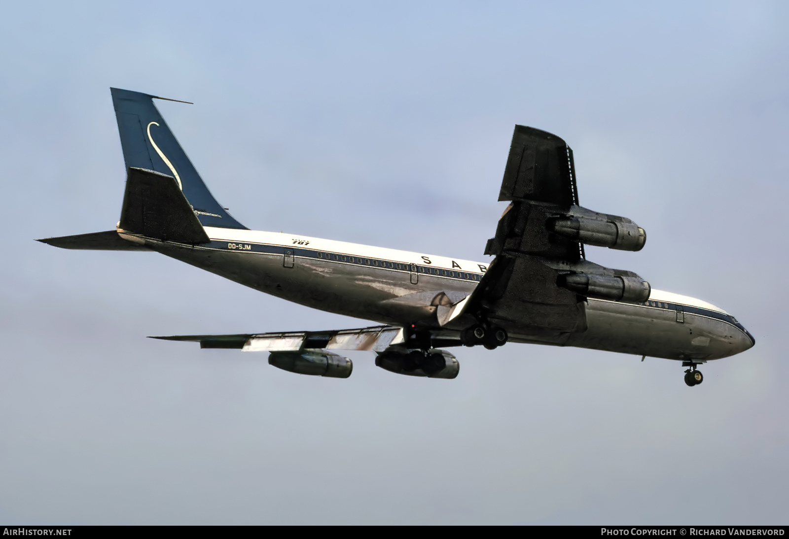 Aircraft Photo of OO-SJM | Boeing 707-329C | Sabena | AirHistory.net #874583