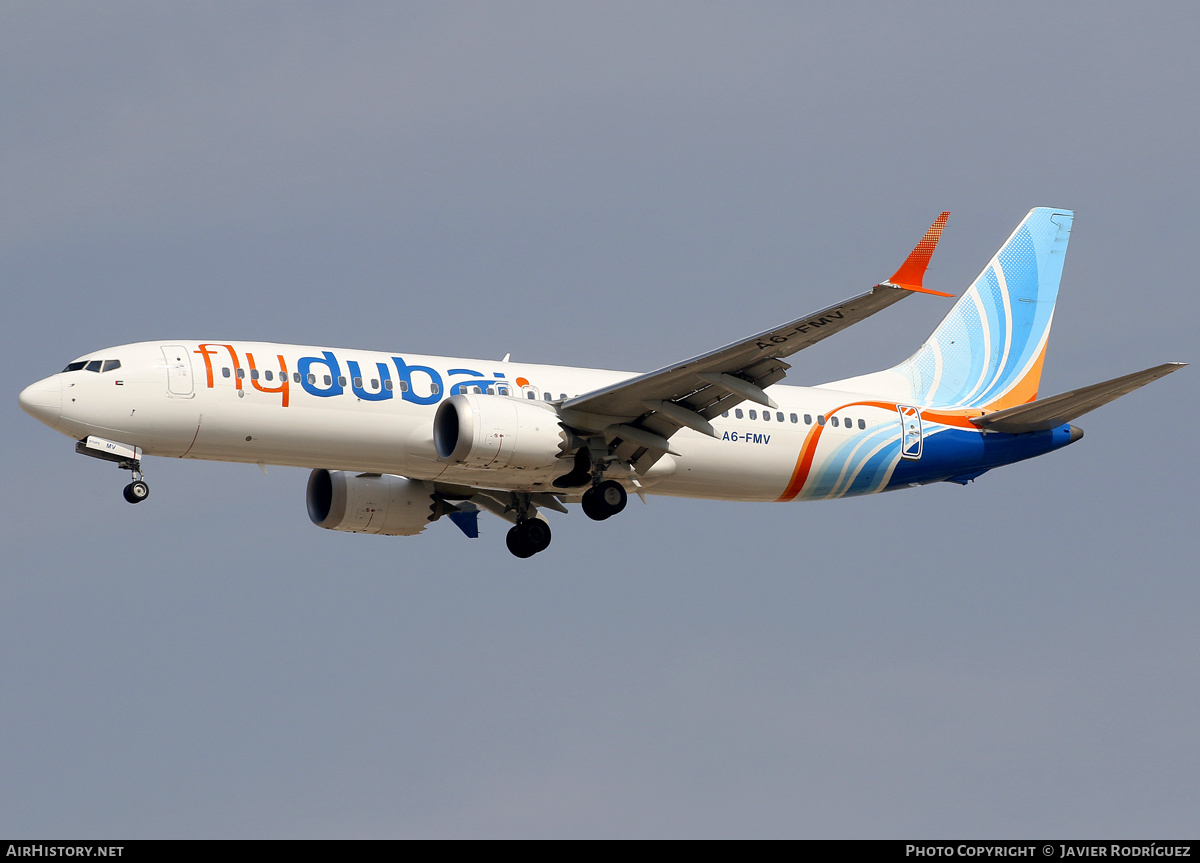 Aircraft Photo of A6-FMV | Boeing 737-8 Max 8 | Flydubai | AirHistory.net #874593