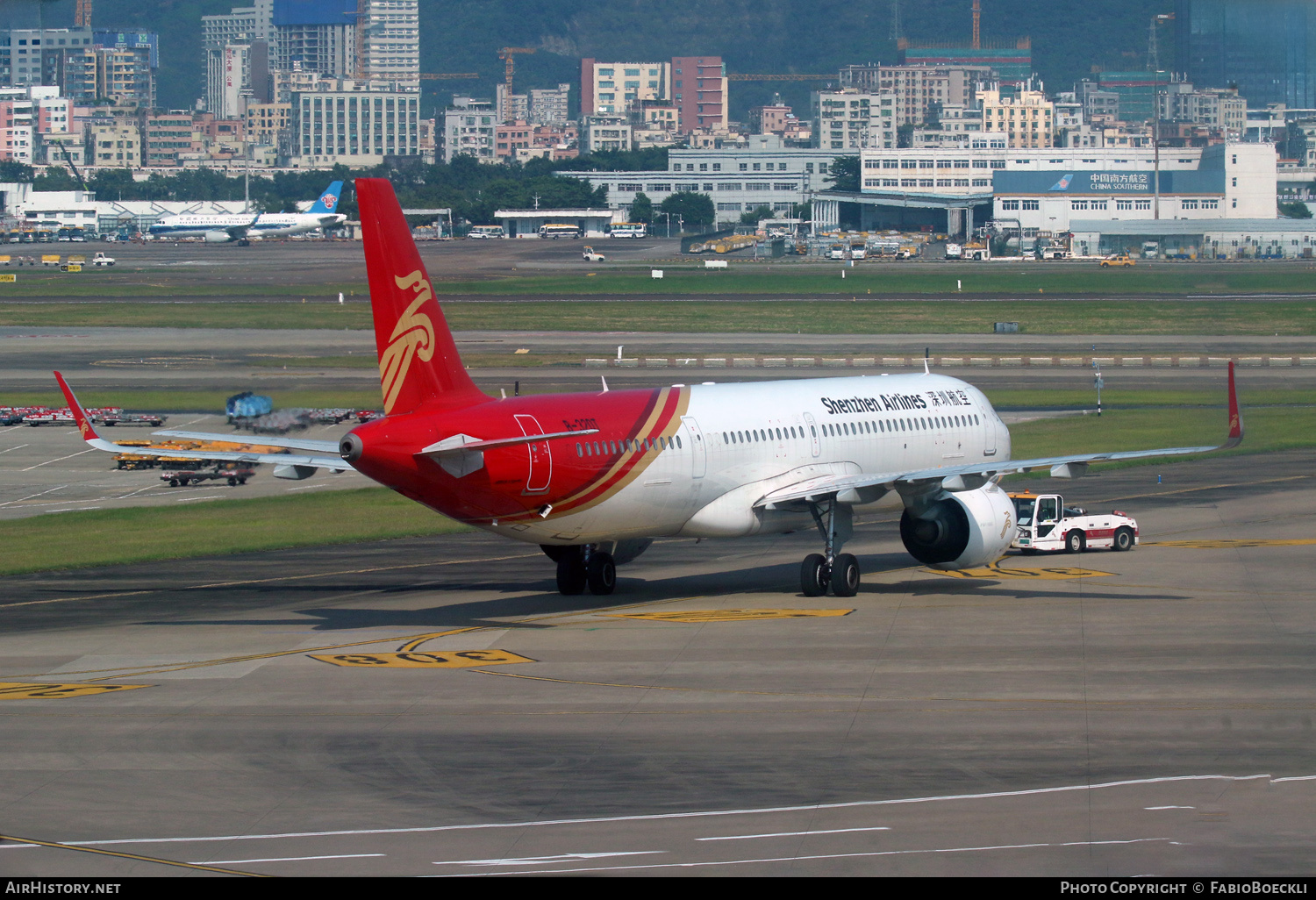 Aircraft Photo of B-32DT | Airbus A321-271NX | Shenzhen Airlines | AirHistory.net #874595