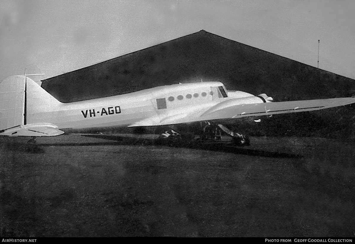 Aircraft Photo of VH-AGO | Avro 652A Anson I | AirHistory.net #874598
