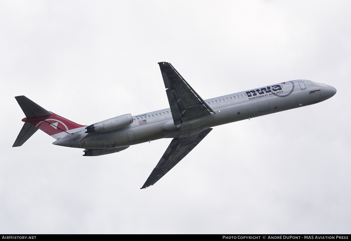 Aircraft Photo of N764NC | McDonnell Douglas DC-9-51 | Northwest Airlines | AirHistory.net #874622